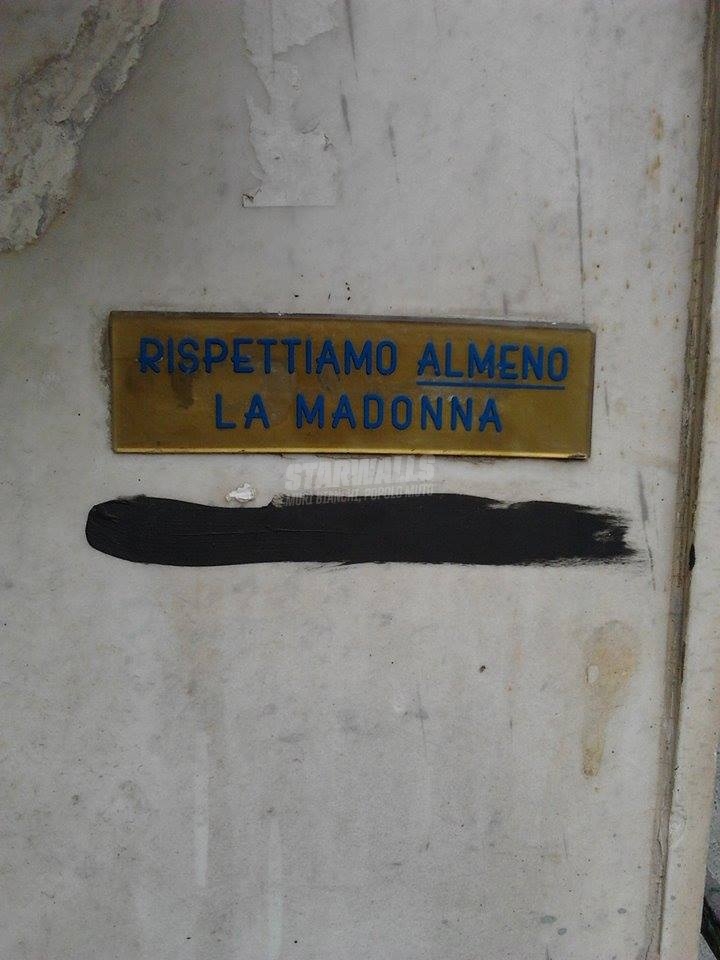 Scritte sui Muri Una cosa vi chiedo