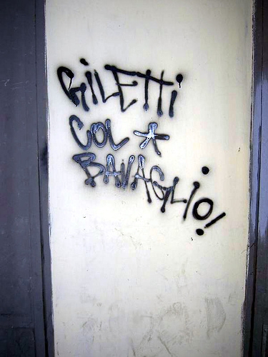 Scritte sui Muri censura obbligatoria