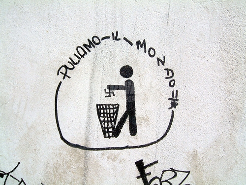 Scritte sui Muri Raccolta differenziata