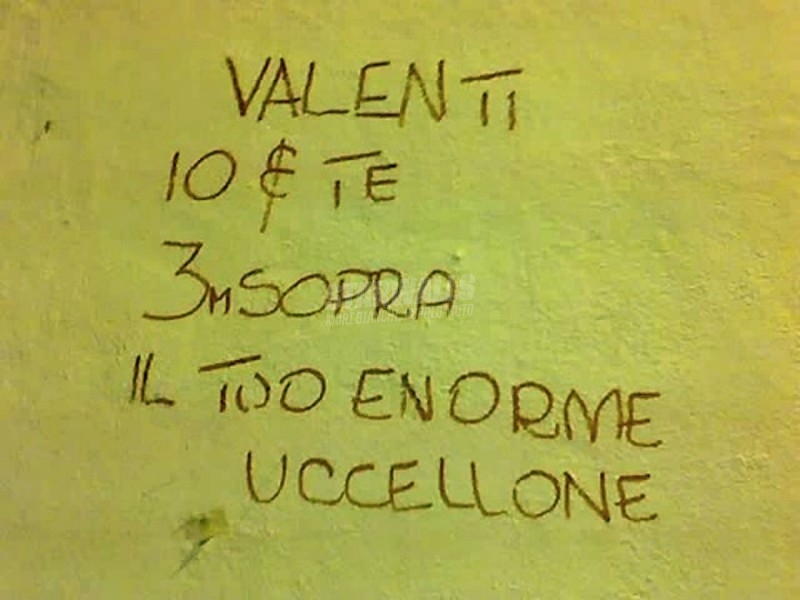 Scritte sui Muri Esagerata