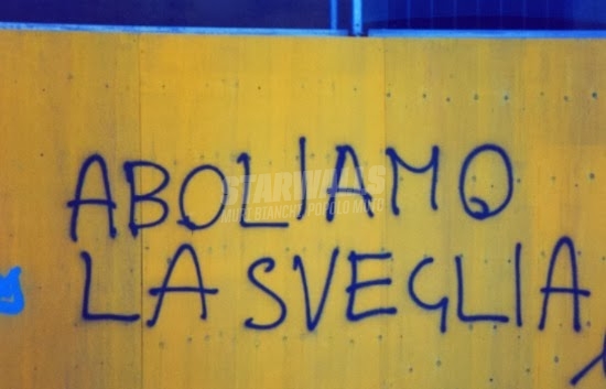 Scritte sui Muri Rivolta popolare