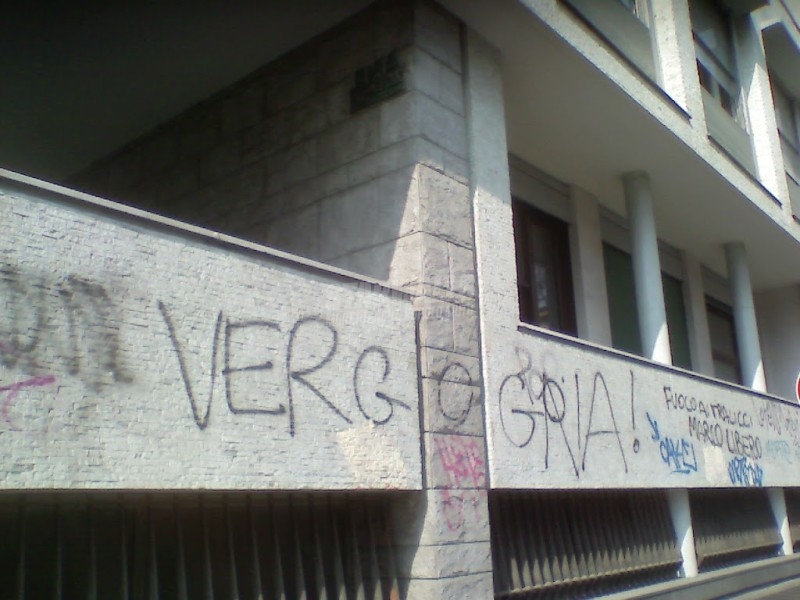 Scritte sui Muri È inaccettabile