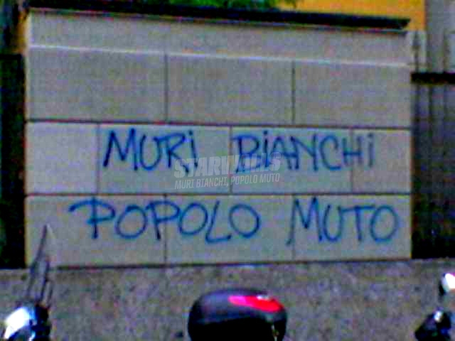 Scritte sui Muri Potere alla parola!