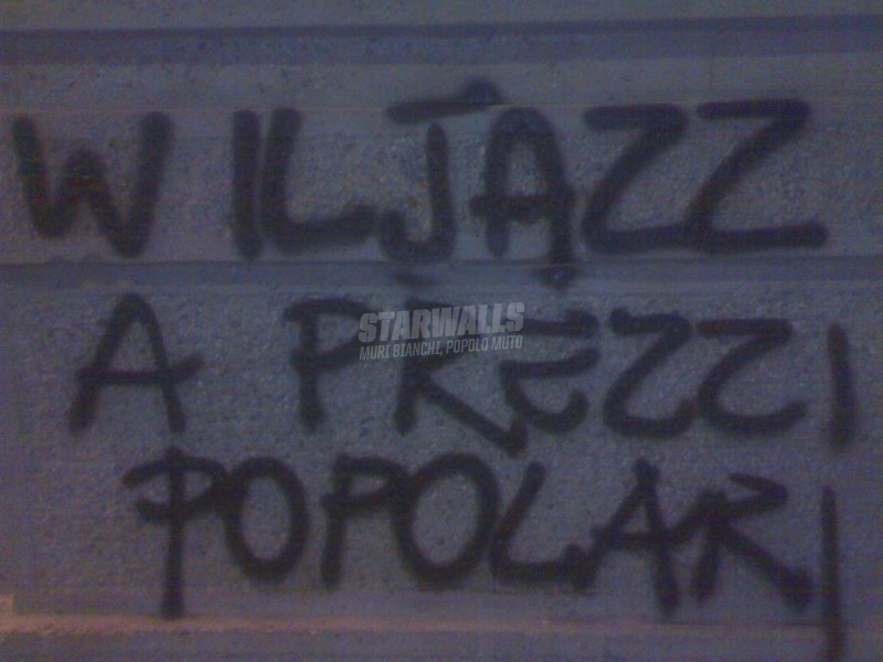 Scritte sui Muri rivoluzione Jazz