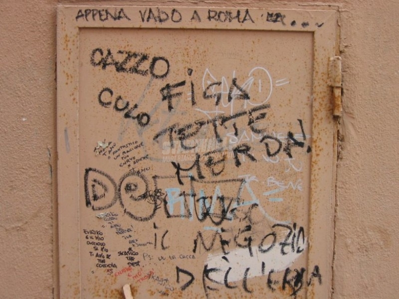 Scritte sui Muri nella capitale di tutto un pò...