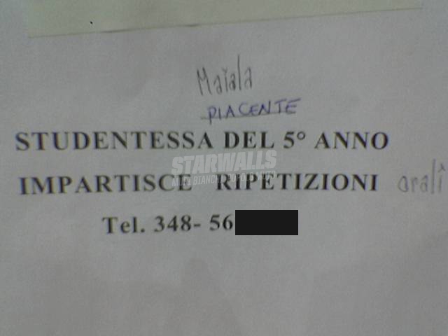 Scritte sui Muri Problemi con gli orali?