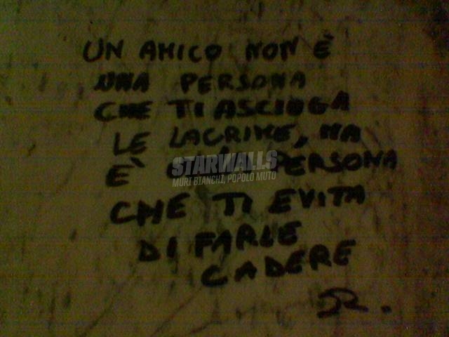 Scritte sui Muri Delusione canaglia