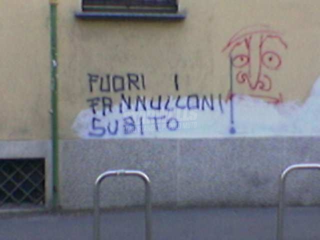 Scritte sui Muri chini sul fatturato