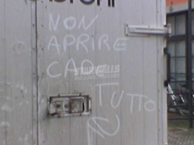 Scritte sui Muri Non aprite quella portiera