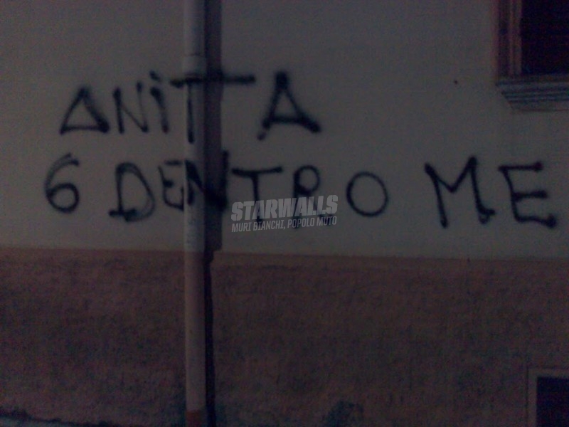 Scritte sui Muri Pensiero garibaldino