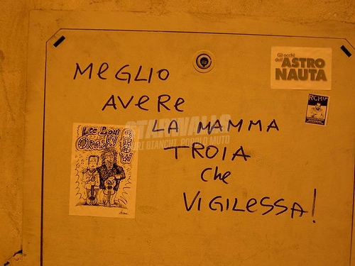 Scritte sui Muri Male minore