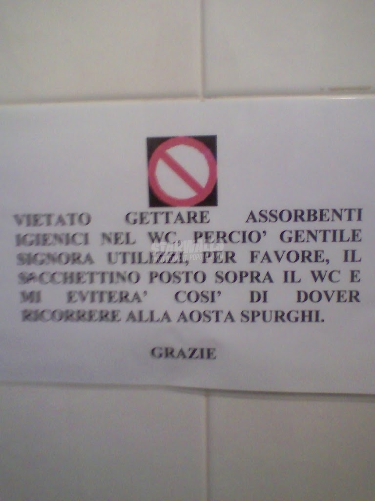 Scritte sui Muri Problemi di assorbimento