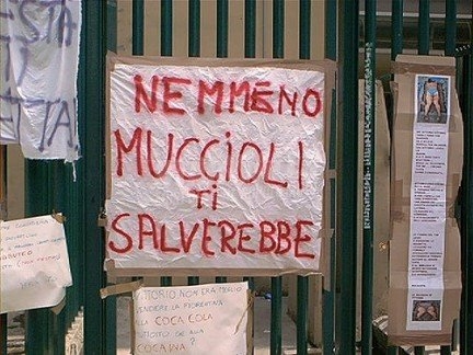 Scritte sui Muri caso disperato