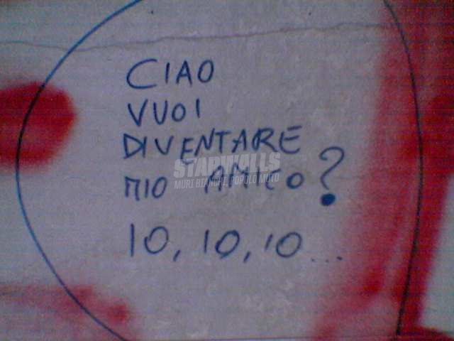 Scritte sui Muri A.A.A. cercasi amicizia