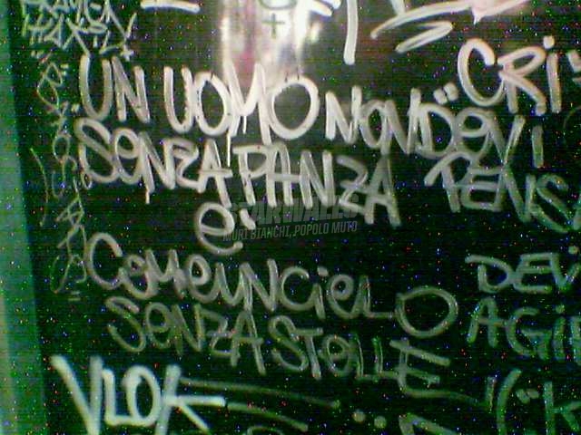 Scritte sui Muri l'importanza della panza