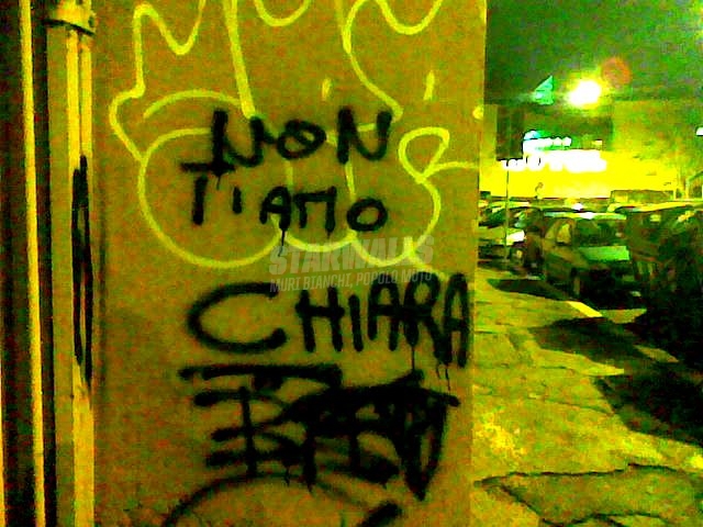 Scritte sui Muri la chiarezza di chiara ..