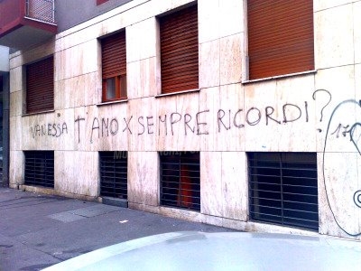 Scritte sui Muri azione di remind