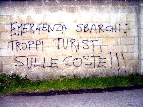 Scritte sui Muri Gallipoli sotto assedio