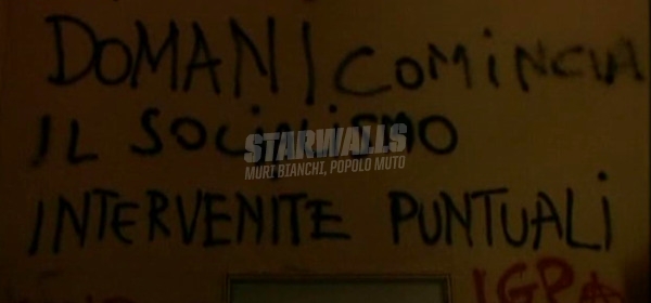 Scritte sui Muri Tutti in orario