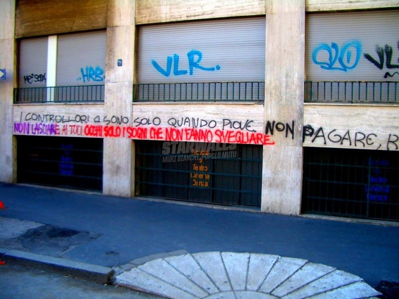 Scritte sui Muri controllore fastidioso