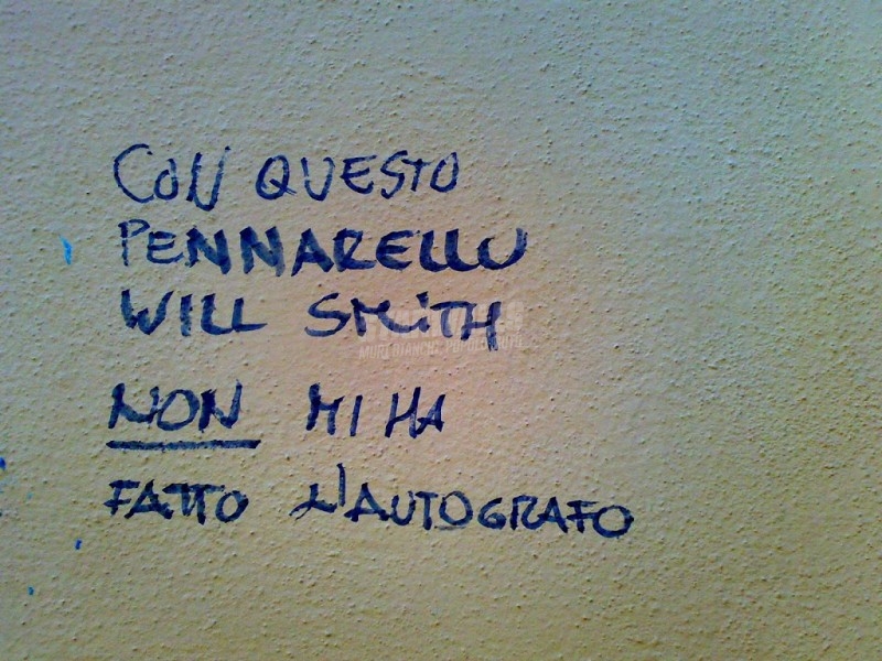 Scritte sui Muri Il gran rifiuto