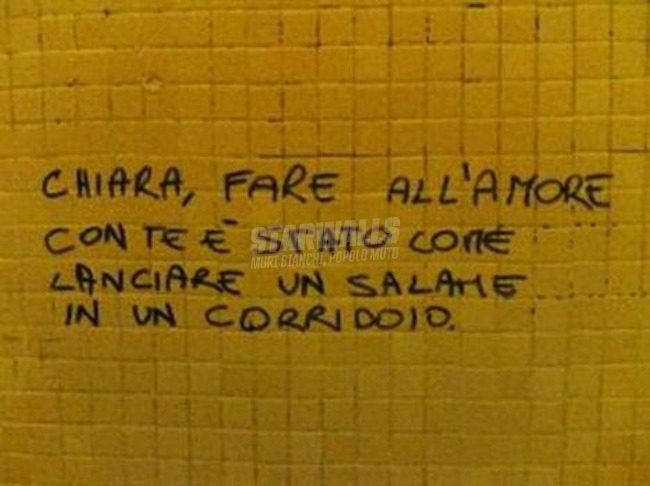 Scritte sui Muri Indimenticabile