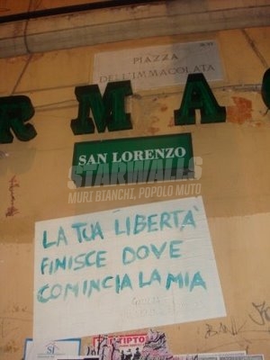 Scritte sui Muri Tolleranza