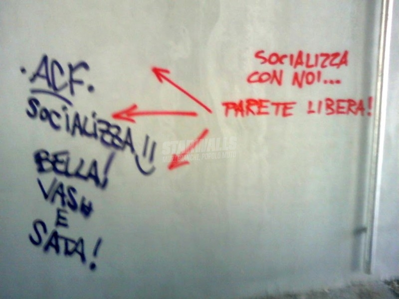 Scritte sui Muri amici di muro