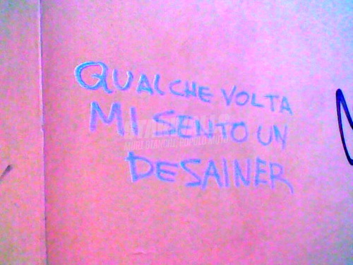 Scritte sui Muri Vocazioni estemporanee