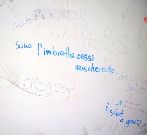 Scritte sui Muri Ricercato speciale