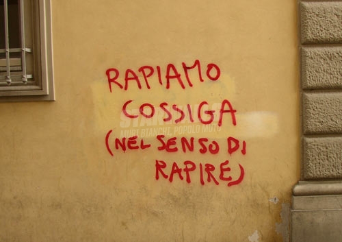 Scritte sui Muri Rapire...non rapare