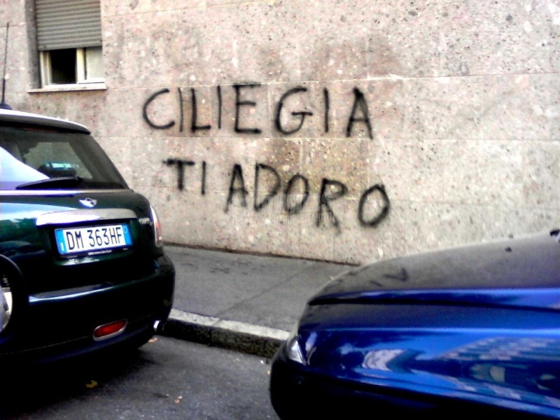 Scritte sui Muri Amore fruttato