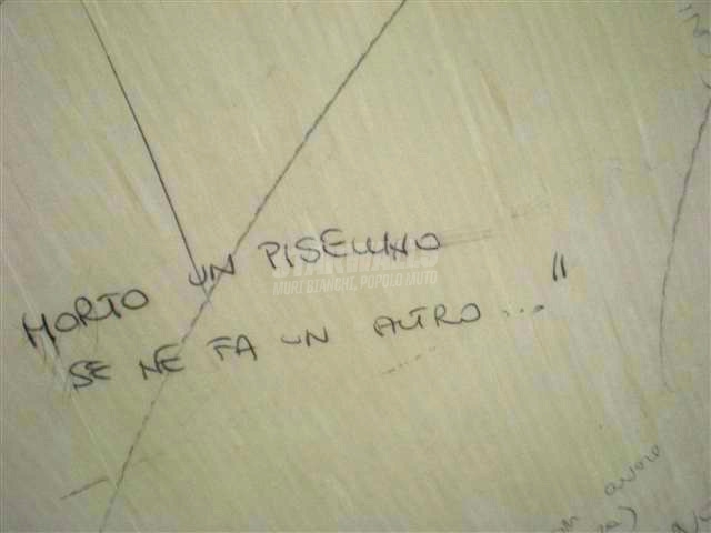 Scritte sui Muri Avanti il prossimo ..