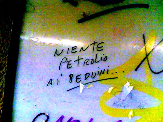 Scritte sui Muri A loro no. Perchè no?