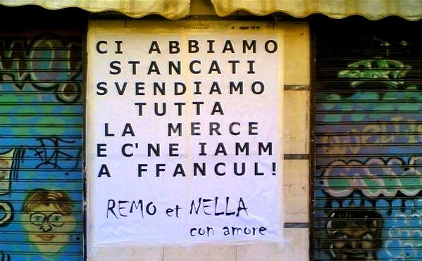 Scritte sui Muri Qui saldi