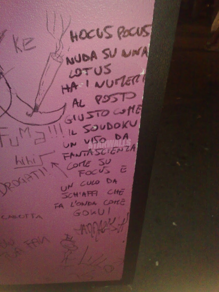 Scritte sui Muri genio poetico