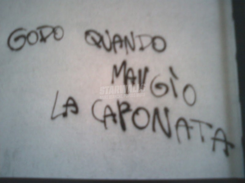 Scritte sui Muri sensibile al gusto