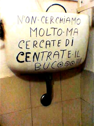 Scritte sui Muri un piccolo sforzo ..