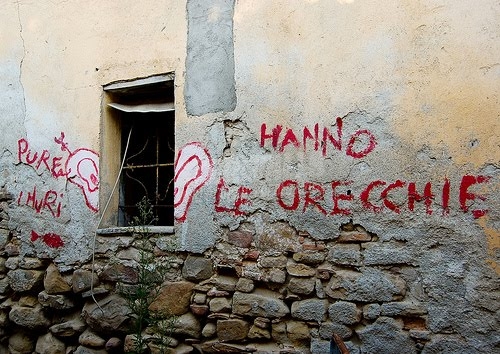 Scritte sui Muri ssssshh !