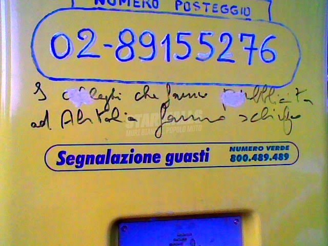 Scritte sui Muri reprimenda