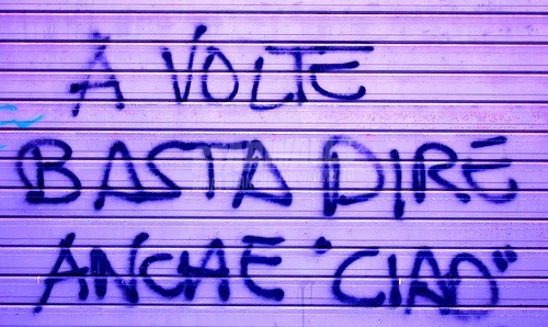 Scritte sui Muri basta poco