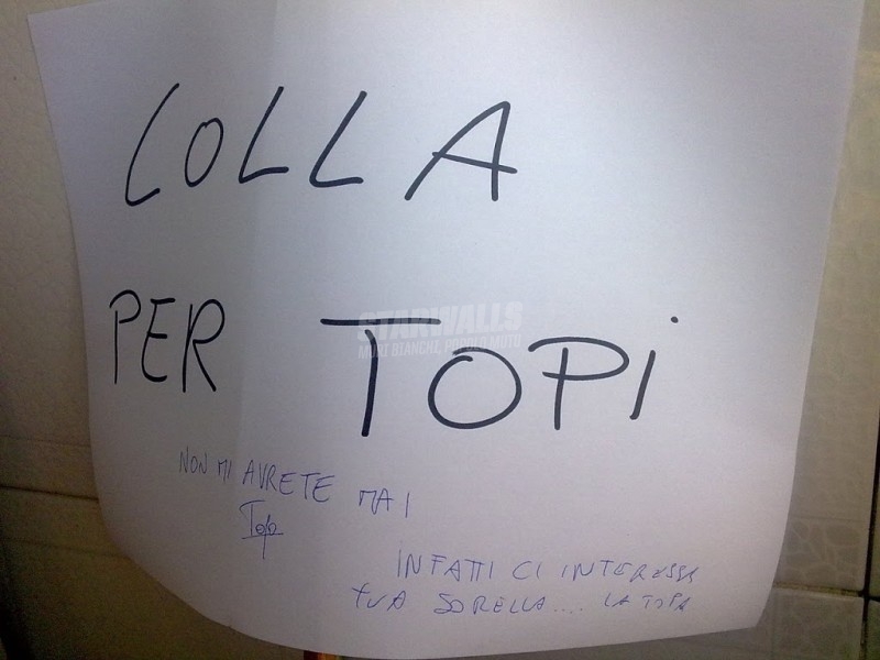 Scritte sui Muri Fight the topa