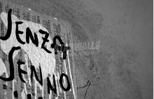 Scritte sui Muri pazzia