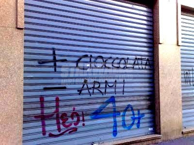 Scritte sui Muri dolcezze vs amarezze