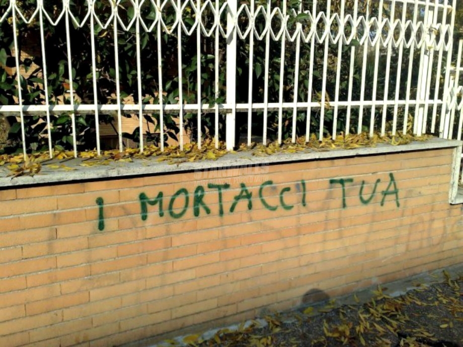 Scritte sui Muri Mannaggia attè