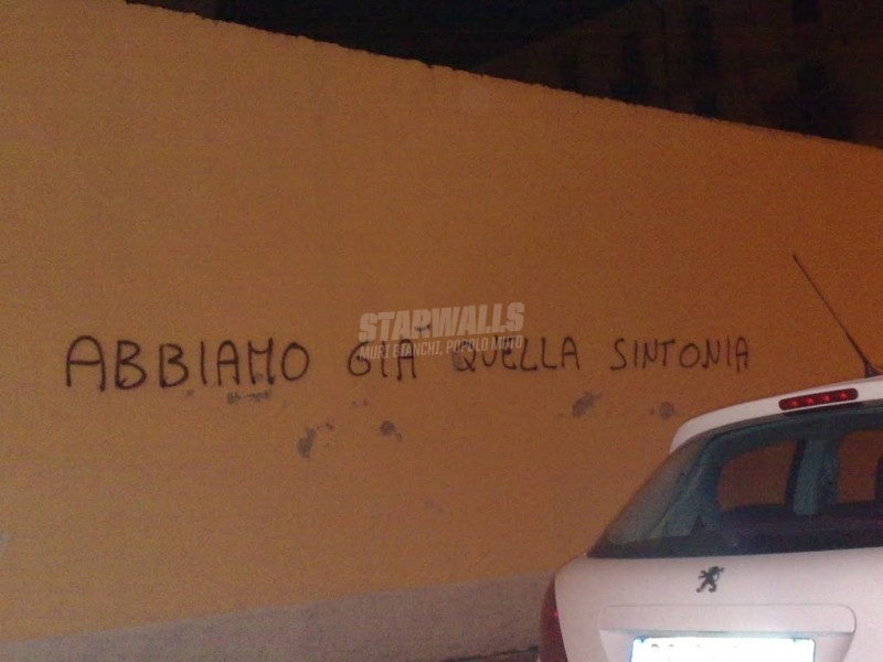 Scritte sui Muri Mi sento in sinto