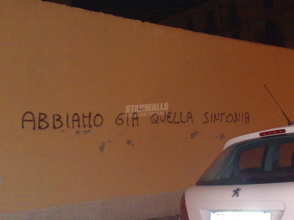 Scritte sui Muri Mi sento in sinto