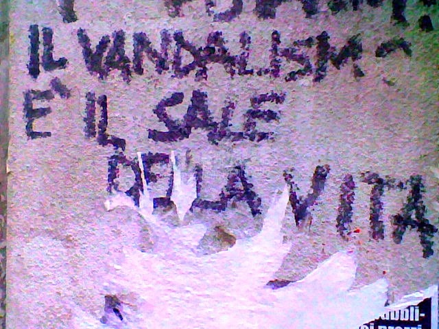 Scritte sui Muri Altro che ottimismo