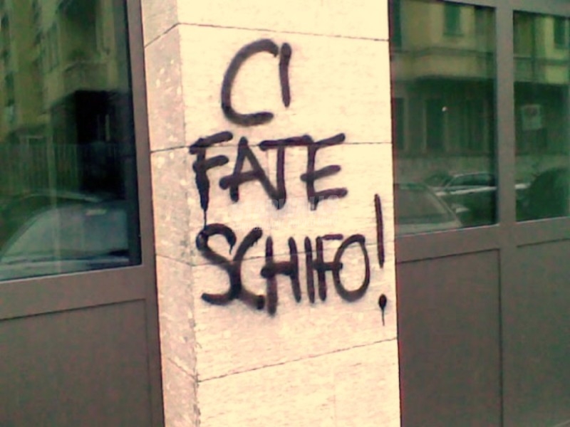 Scritte sui Muri Benvenuti nel quartiere