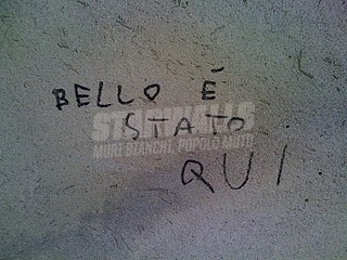 Scritte sui Muri Il passaggio di Bello